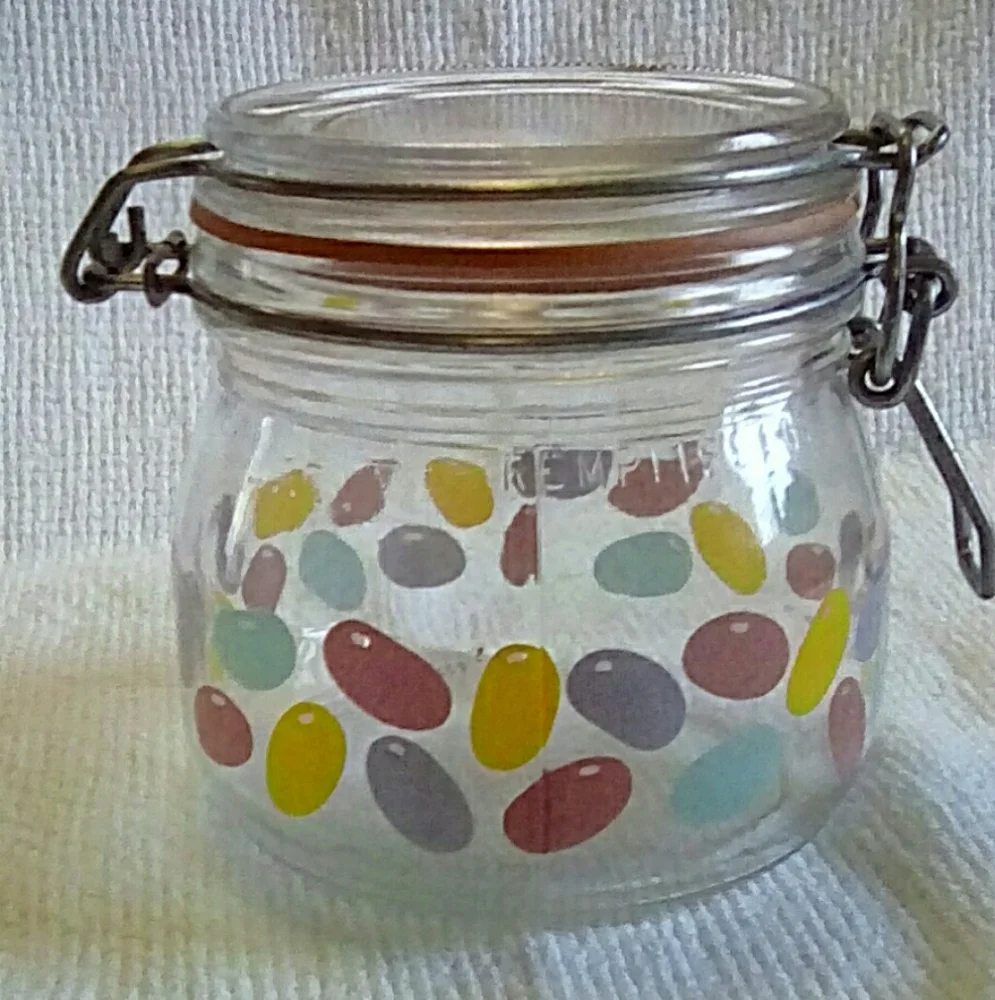 Vintage Arc of France Jelly Bean Canister